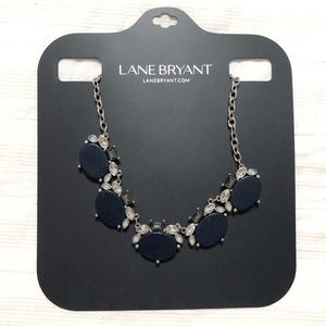 NWT Lane Bryant Statement Necklace with Blue Stone